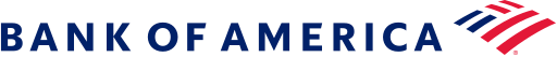 Bank Of America transparent logo in blue and red