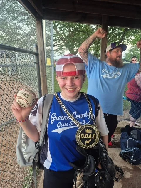 June 30, 2026-Jack's cousin Maddie LIVING BIG on the ball field! 