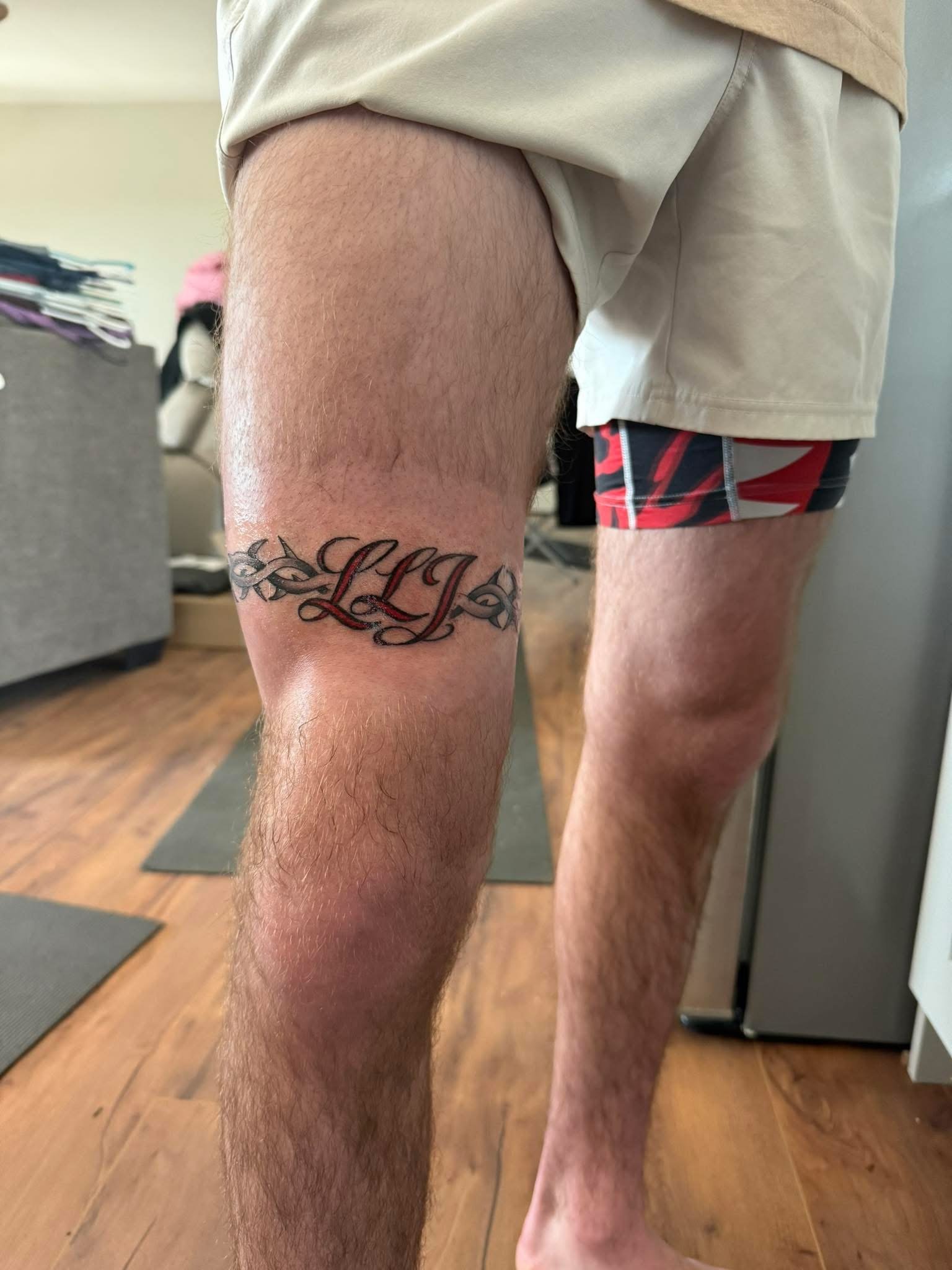 February 28, 2025-Jake LIVING BIG all tatted up! 