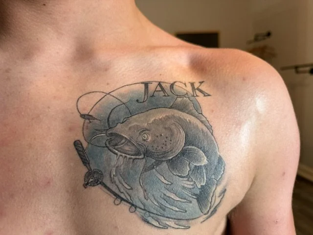 Brody got the itch too with this tattoo!
