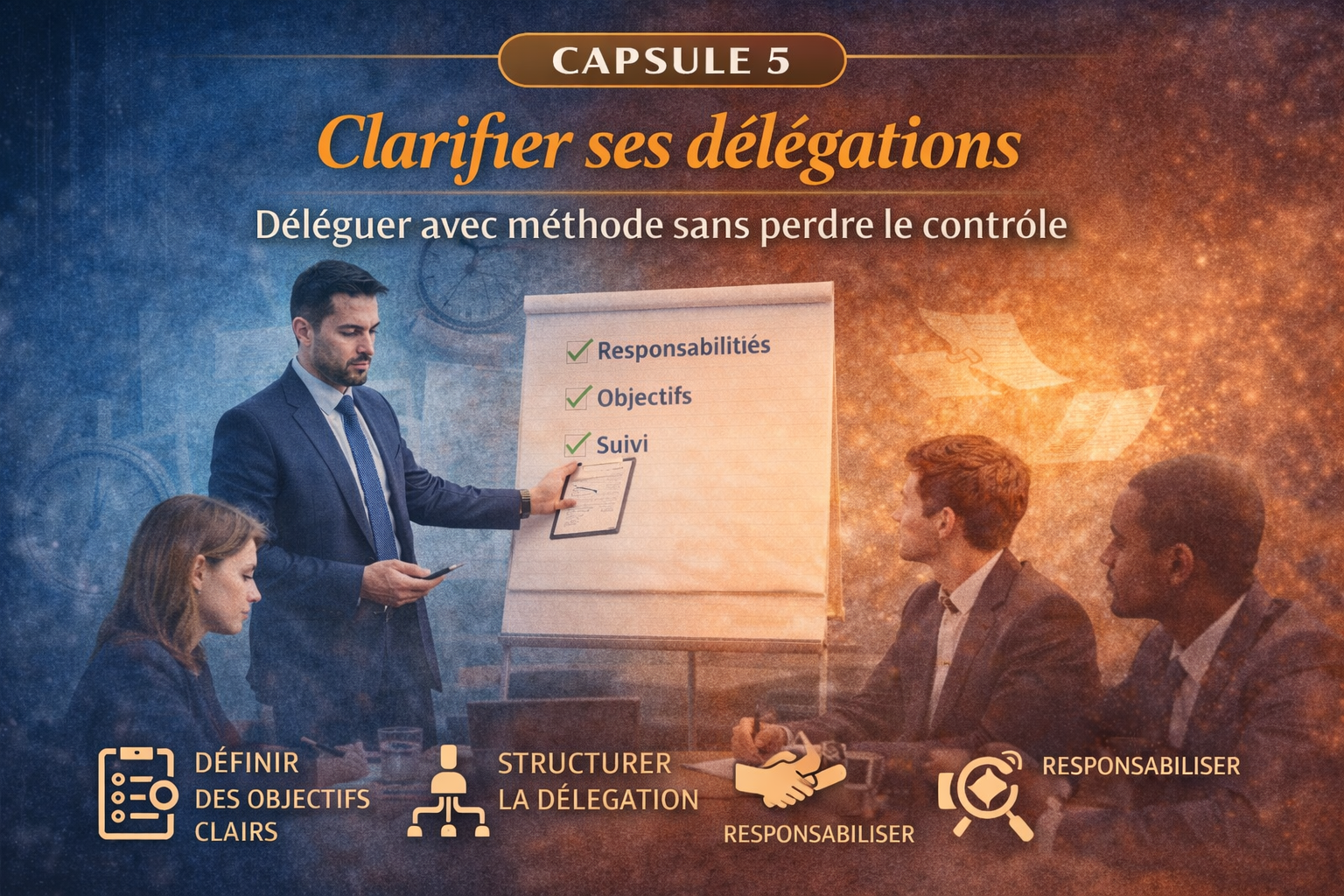 Capsule 5 – Clarifier ses délégations