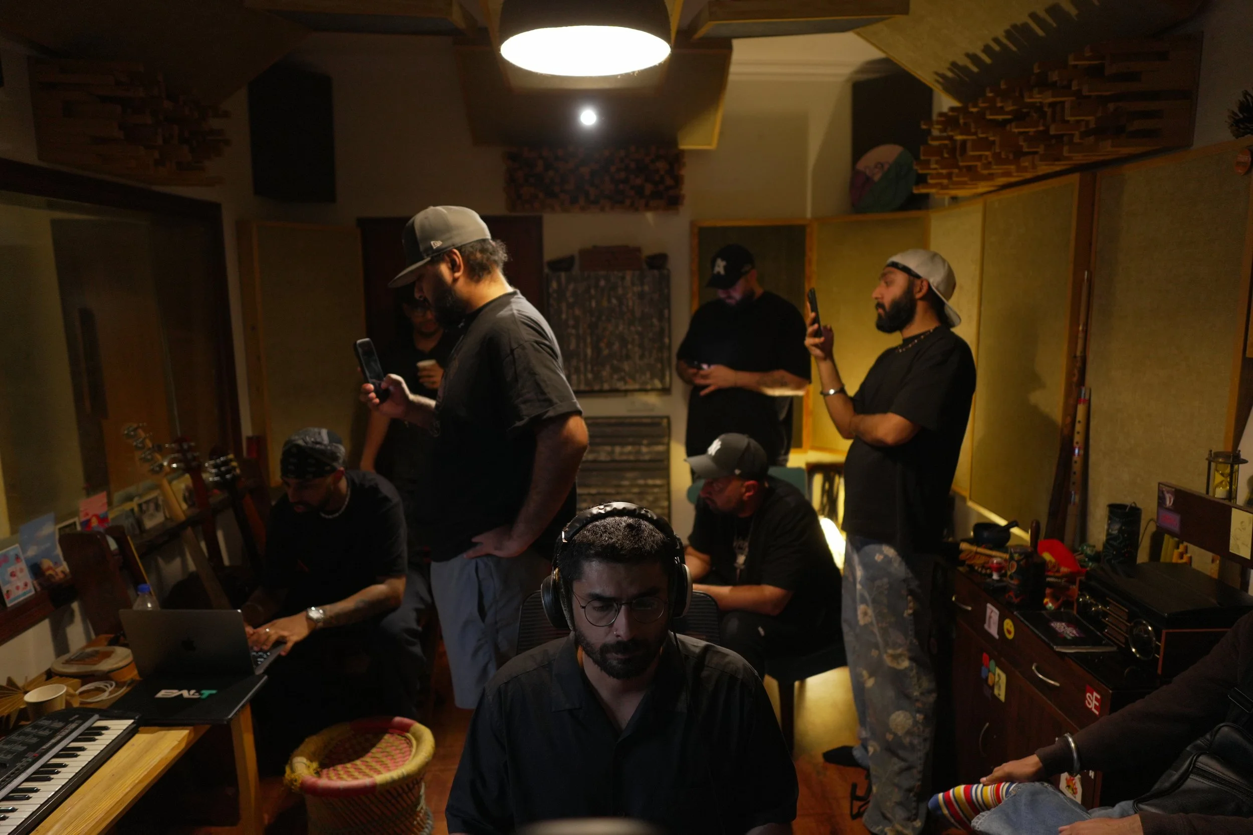 Punjabi Musicians at Kintsugi Studios