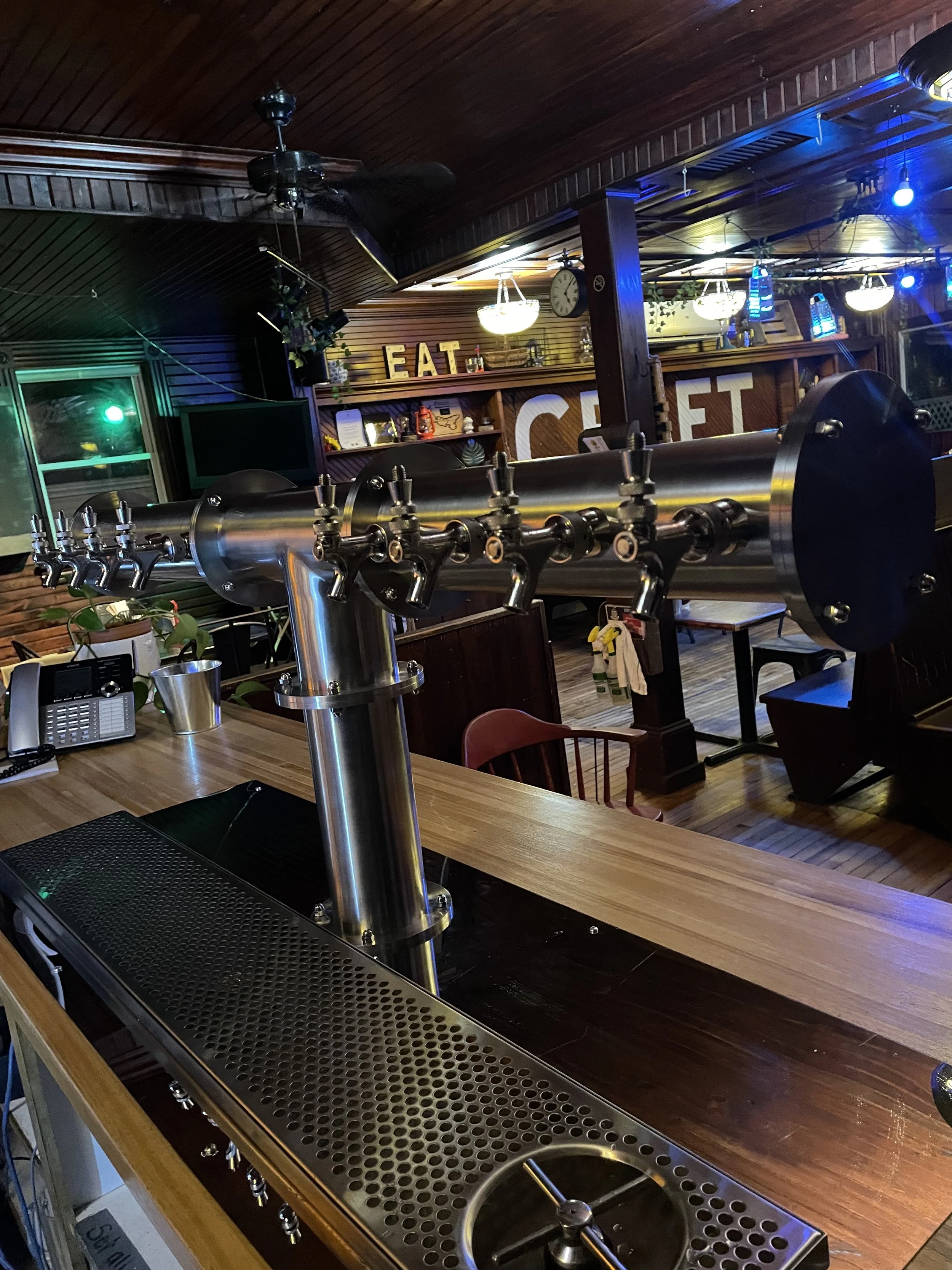 Draft beer system installation at restaurant in Prince Edward Island