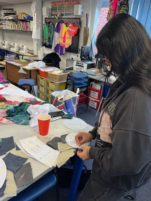 Trailblazers working on their folio