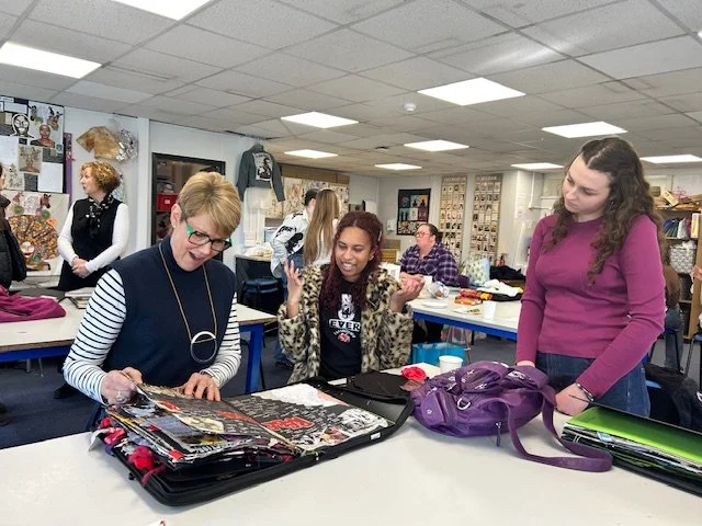 Folio building and assessment  for each student is essential part of growth in the project 