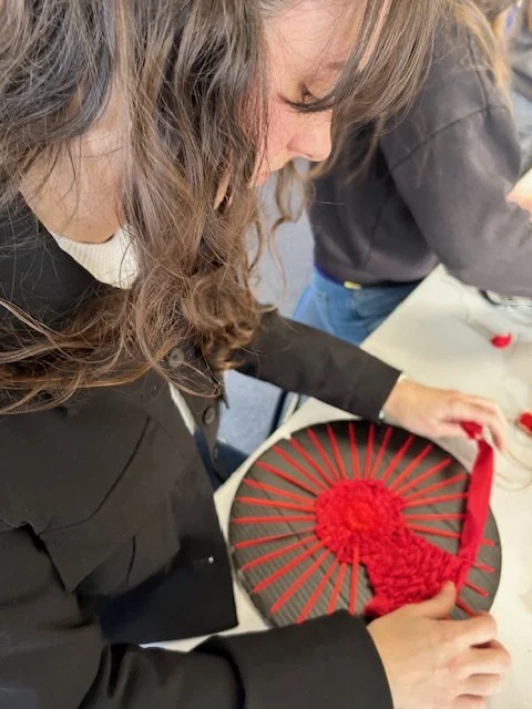 Exploring a range of textures and fabrics, encouraging participants to create, experiment and express themselves through hands-on making.