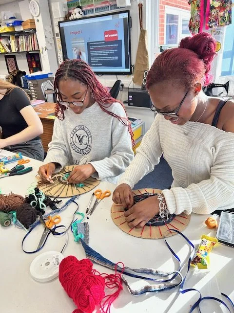 An opportunity to explore textures and fabrics through creative making, giving participants the freedom to express themselves and try new ideas.