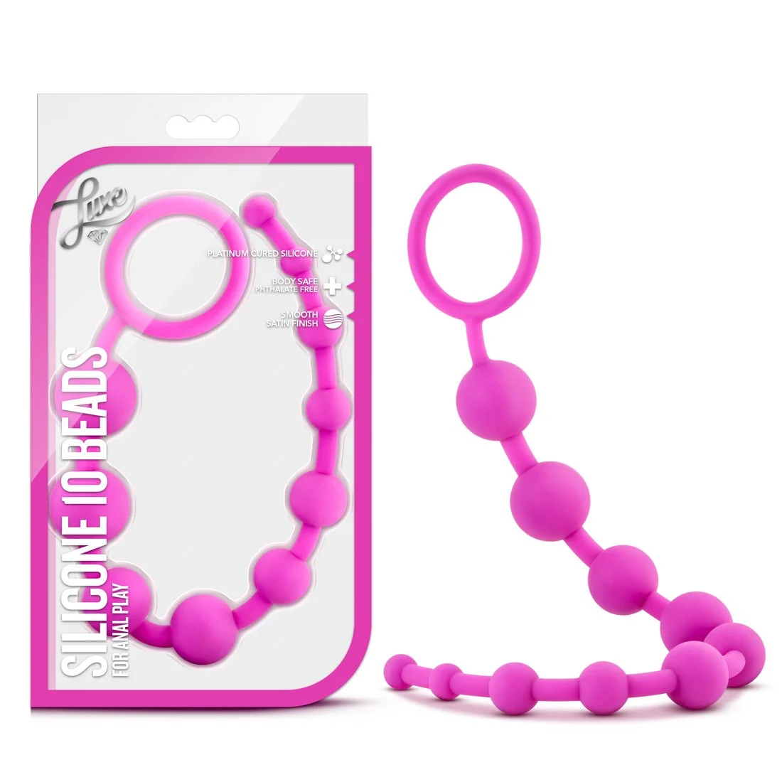 Luxe Silicone 10 Beads Fuchsia Package & Item.jpg