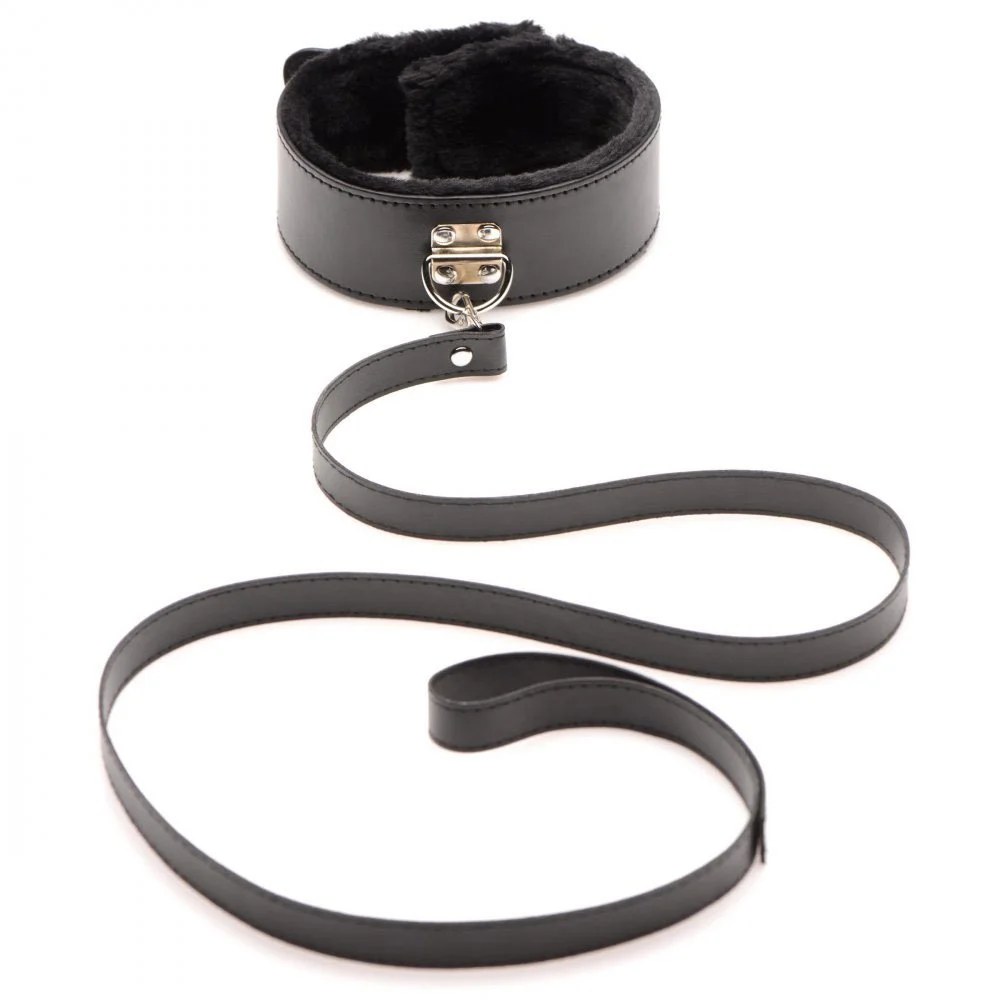 Hook Up 10 Piece Plush Bondage Set Collar & Leash.jpg