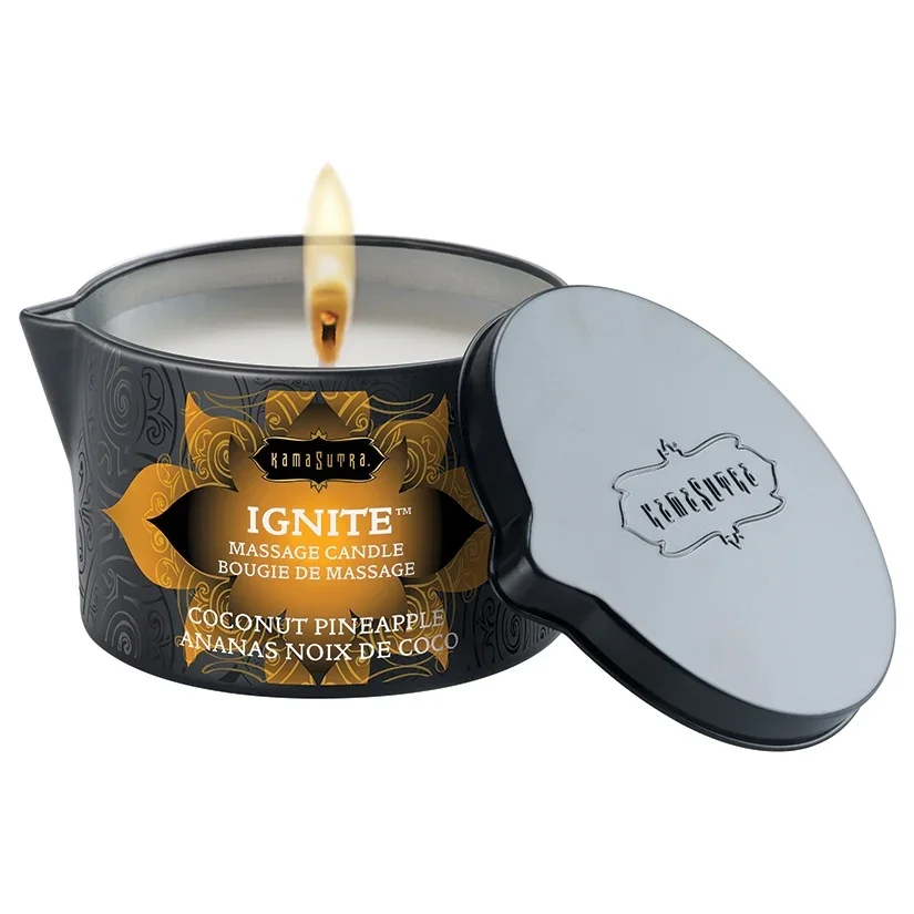 Kama Sutra Ignite Massage Candle Coconut Pineapple.webp