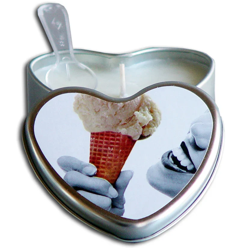 Earthly Body 4 in 1 Edible Heart Candle Vanilla.webp