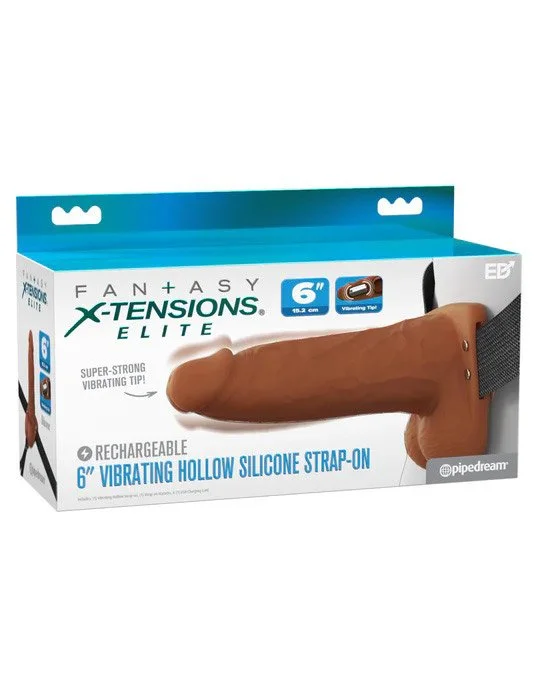 Fantasy X-Tensions Elite Vibrating Strap-On