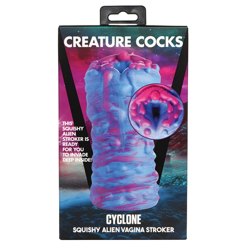 Creature Cocks Cyclone Squishy Alien Vagina Stroker Package.webp