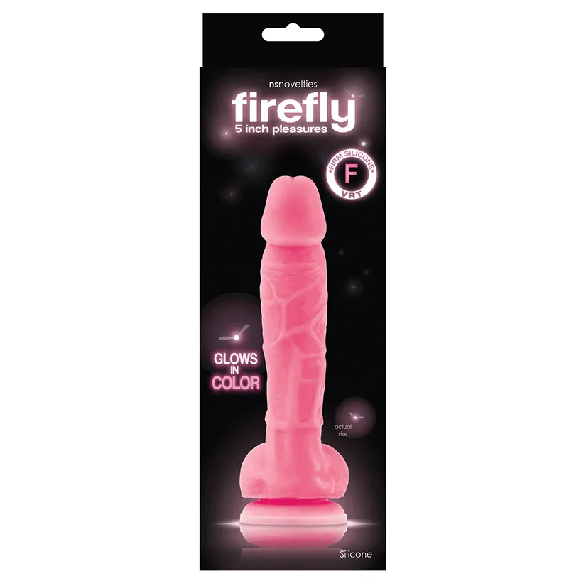 Firefly Glow in the Dark Dildos Pink Package.webp