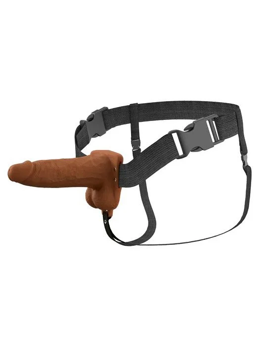 Fantasy X Tensions Elite 6 in Vibrating Hollow Silicone Strap on Brown.jpg