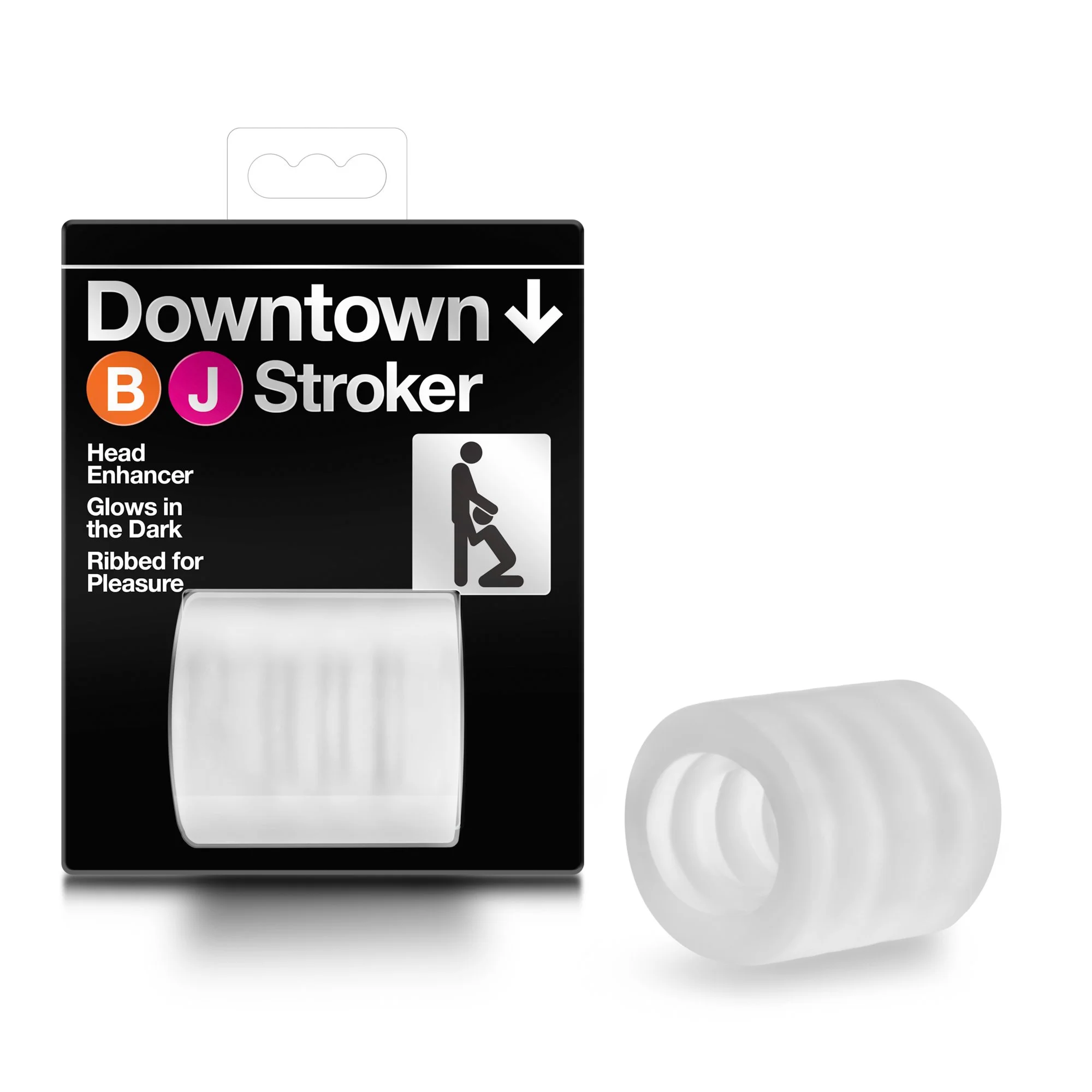 X5 Men Downtown BJ Stroker Clear Package & Item.jpg