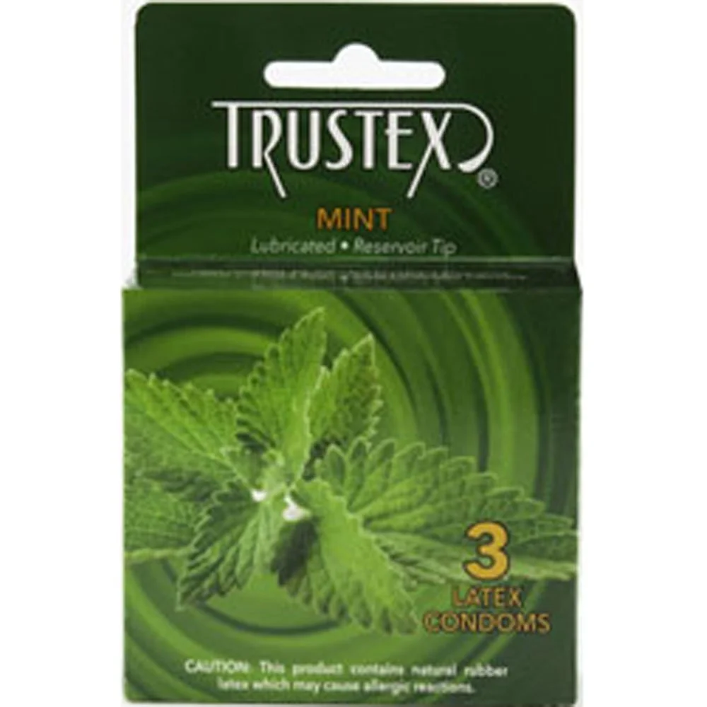 Trustex Flavored Condoms - 3 pack Mint.jpg