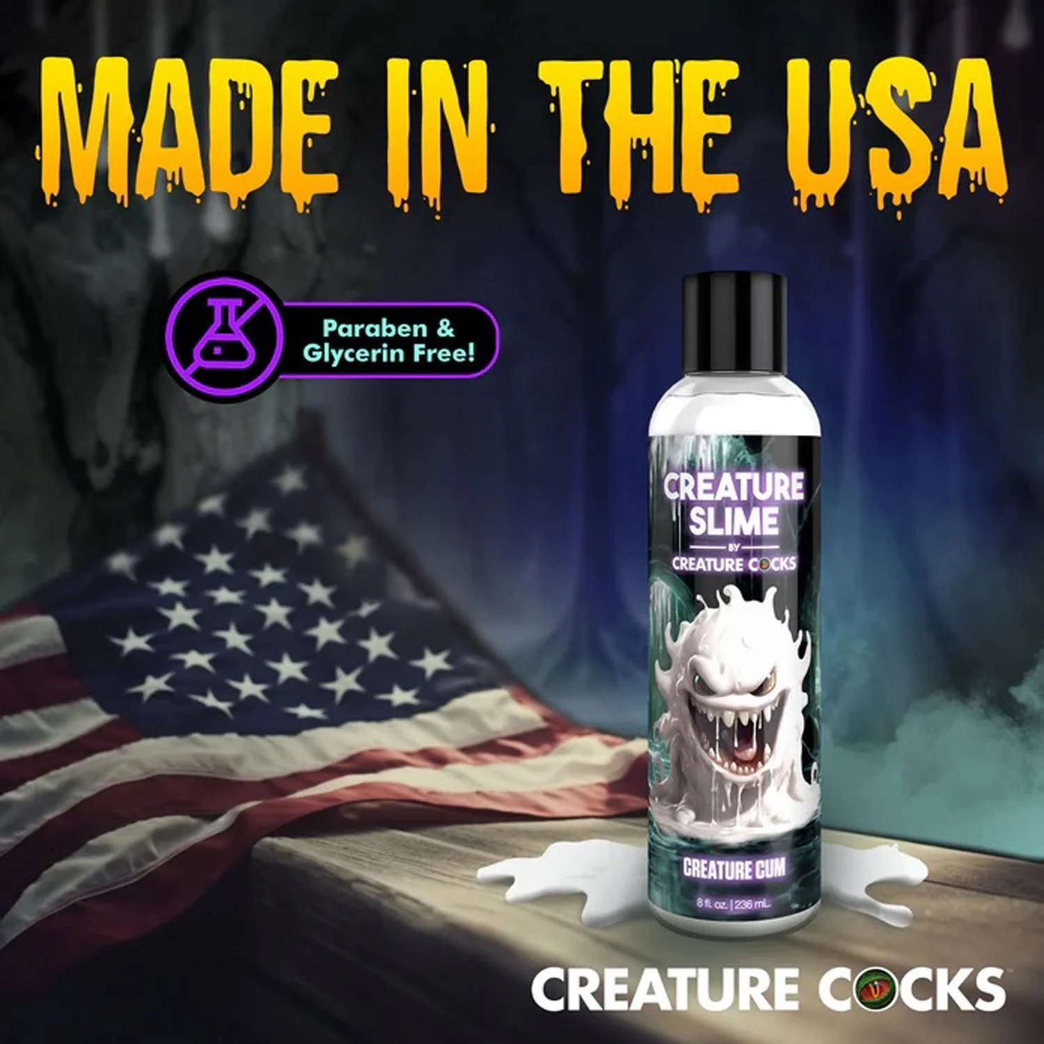 Creature Cum by Creature Cocks 8oz Clear Advertising.jpg