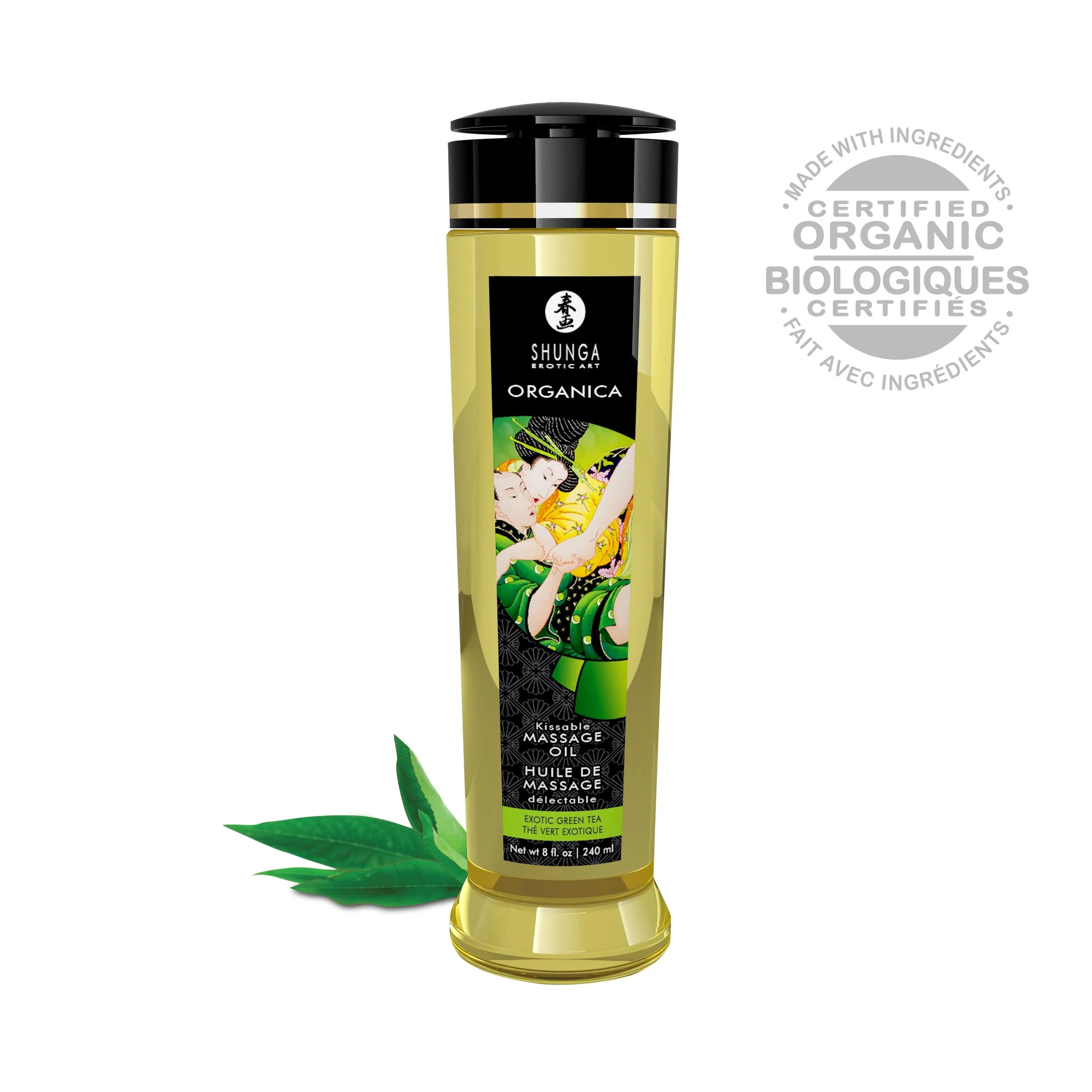 Shunga: Organica Kissable Massage Oil