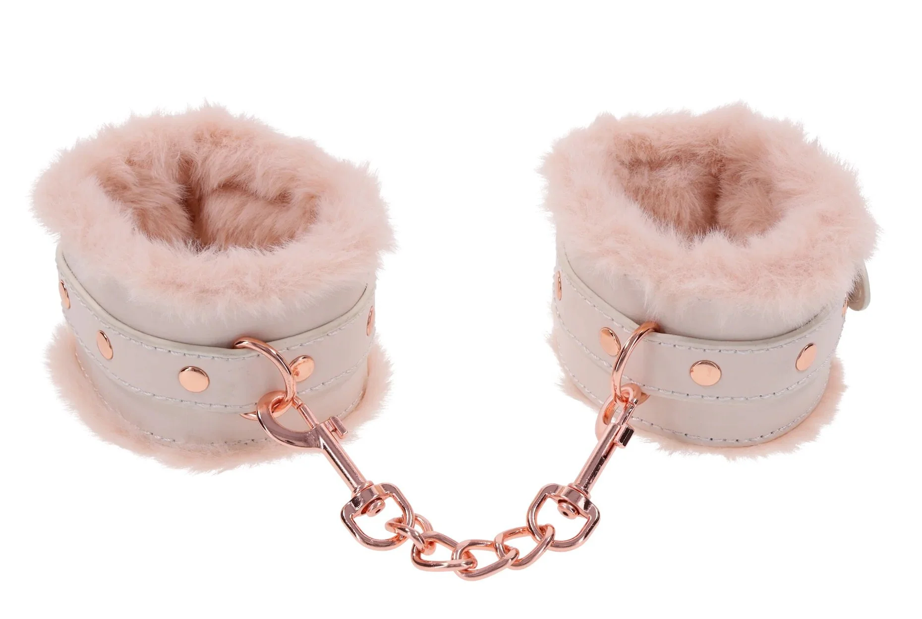 Sex & Mischief Fur Cuffs Peaches & Creame.jpg