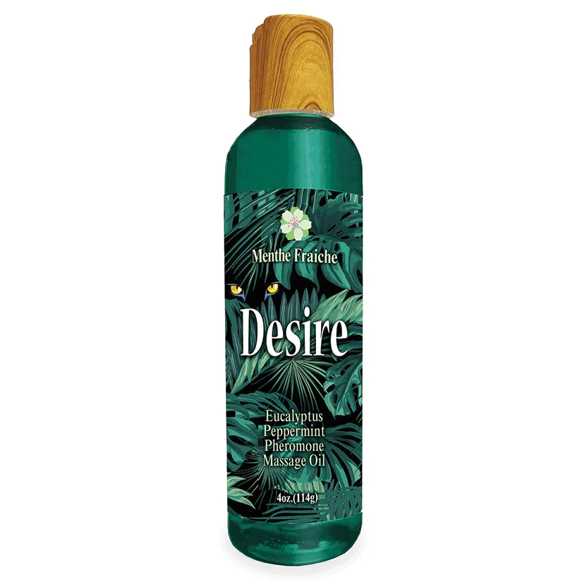 Desire Pheromone Massage Oil Eucalyptus & Peppermint.webp