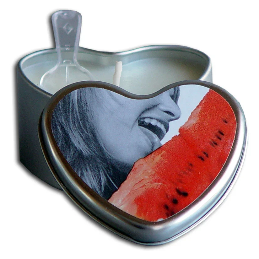 Earthly Body 4 in 1 Edible Heart Candle Watermelon.webp