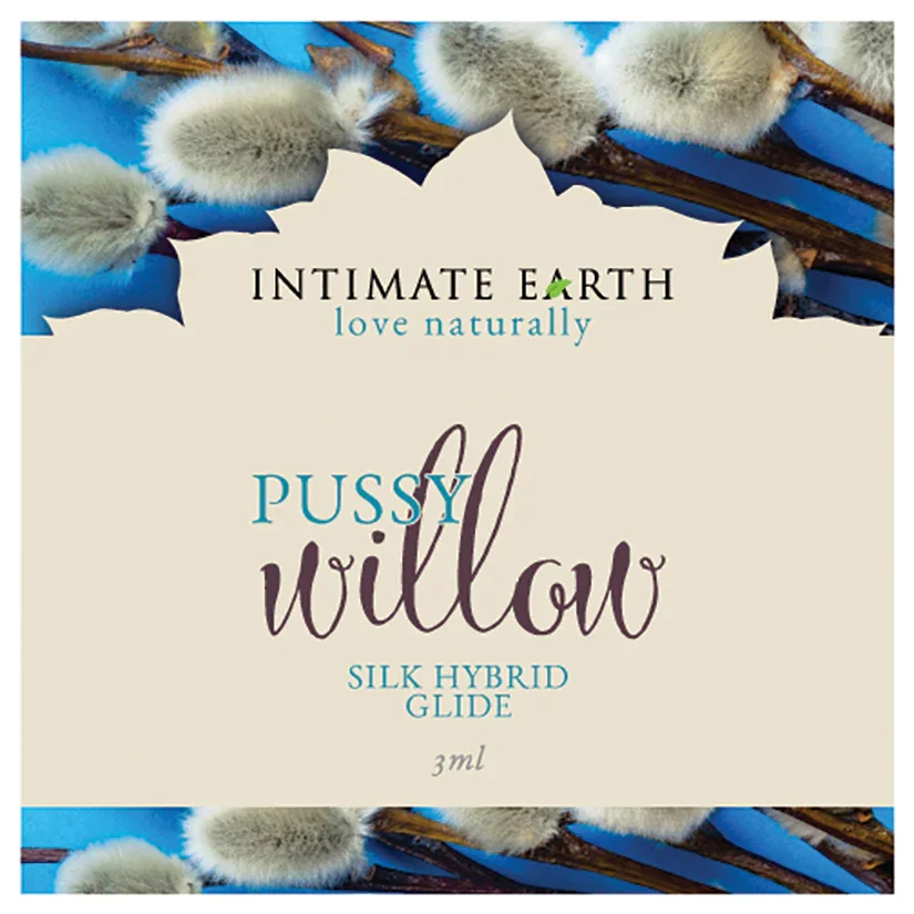 Intimate Earth Foil Pussy Willow Silk Hybrid Glide.webp