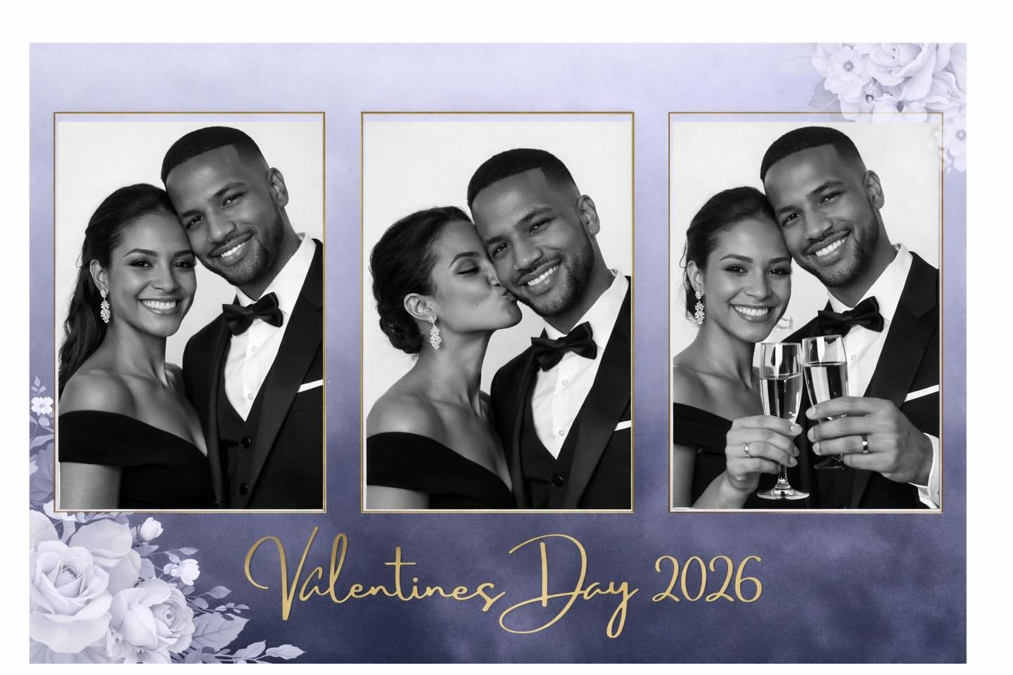 Key Moments is available to enhance any type of event. Clients have the option to add a customized photo frame, thoughtfully designed to reflect their special occasion.