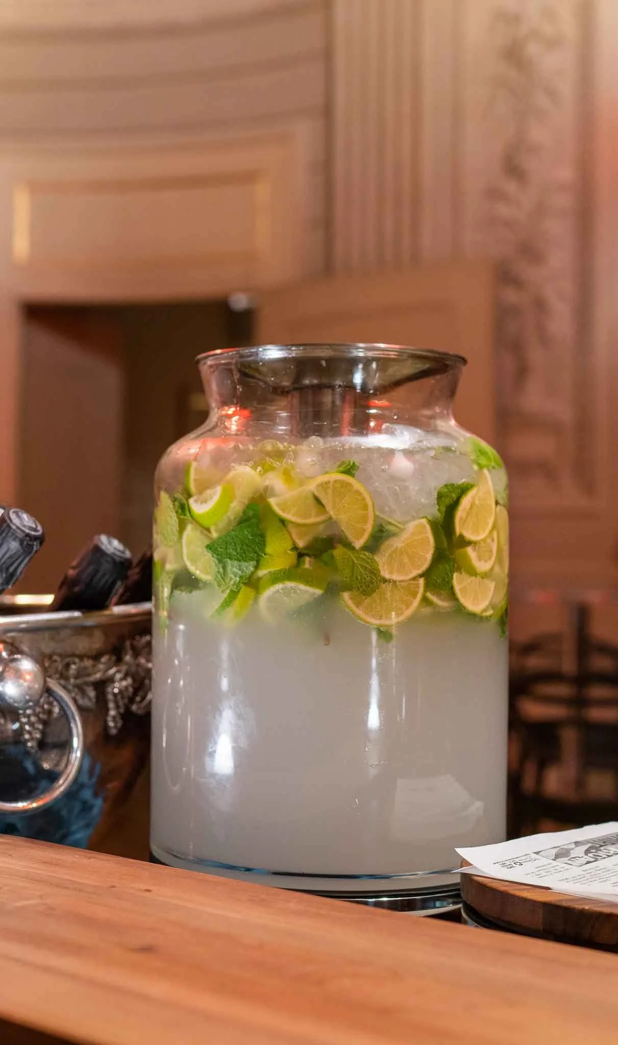 Dispenser cocktails per open bar