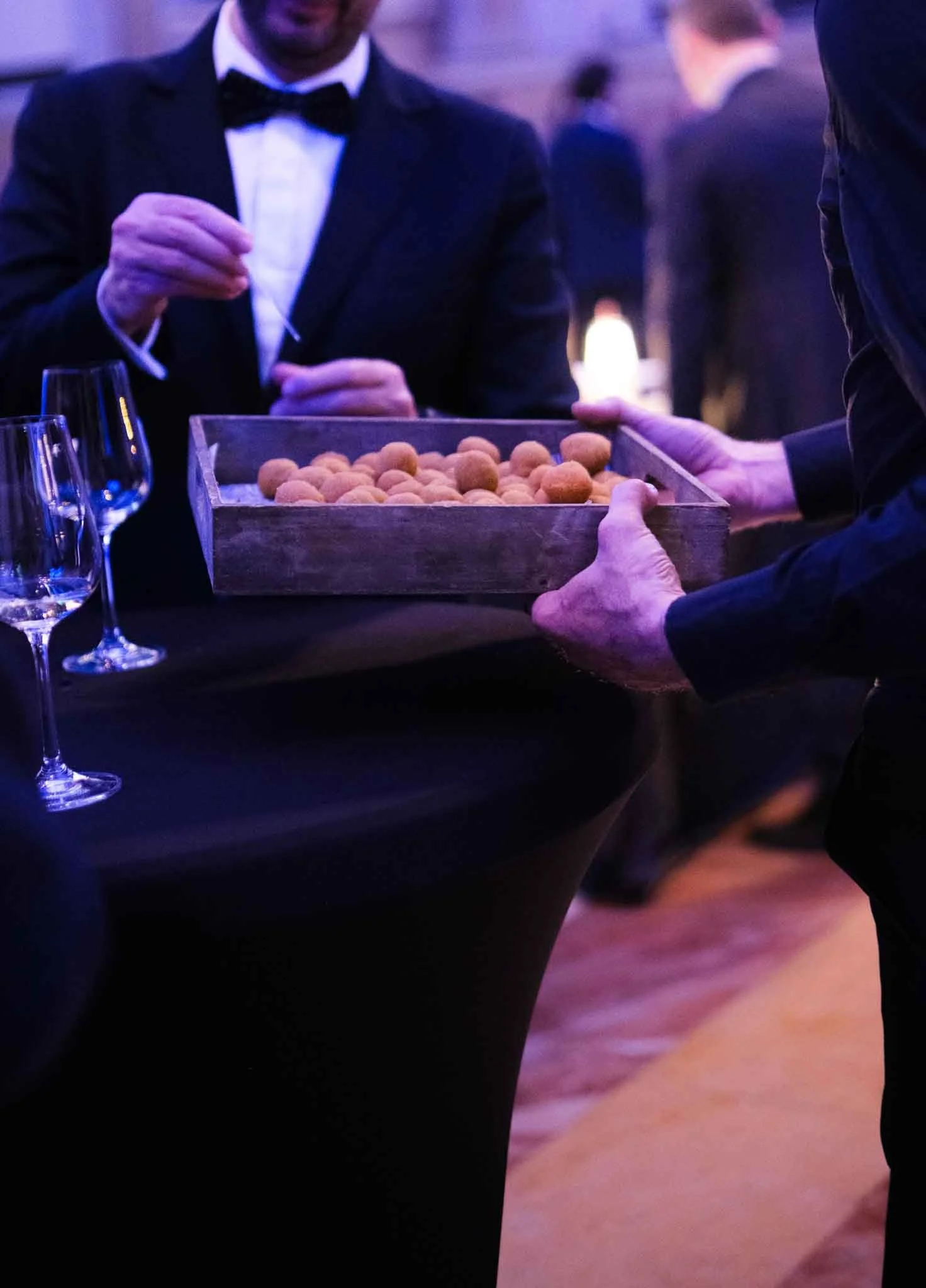 Finger food da aperitivo in evento
