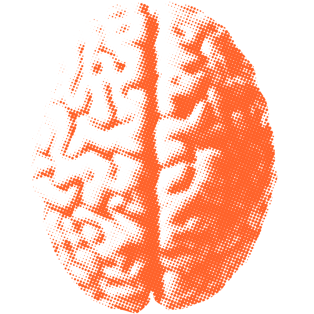 An abstract outline icon with a starburst contained within a circle shape.