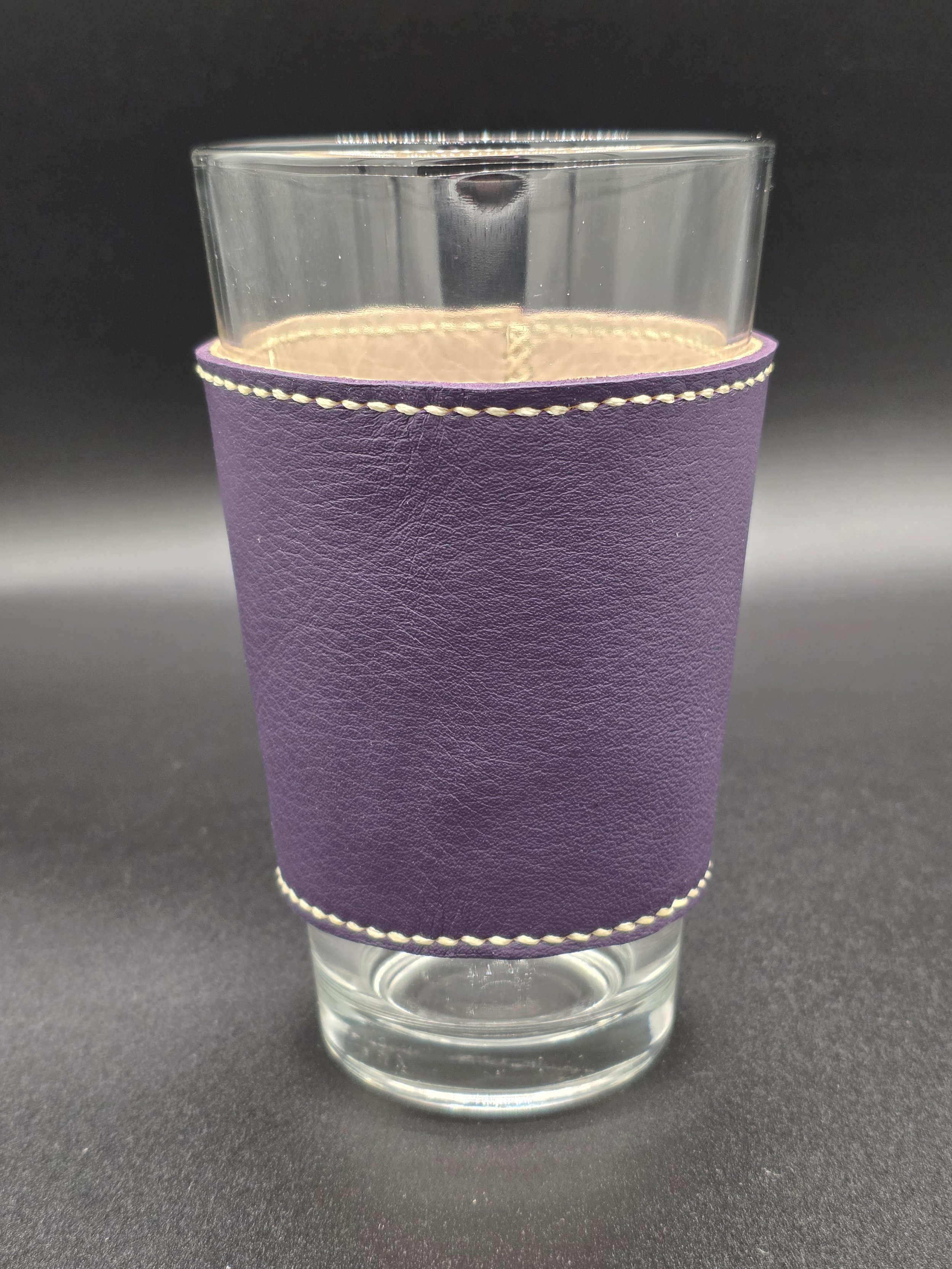 Pint Drinkin' Buddy: Purple with Yellow Thread