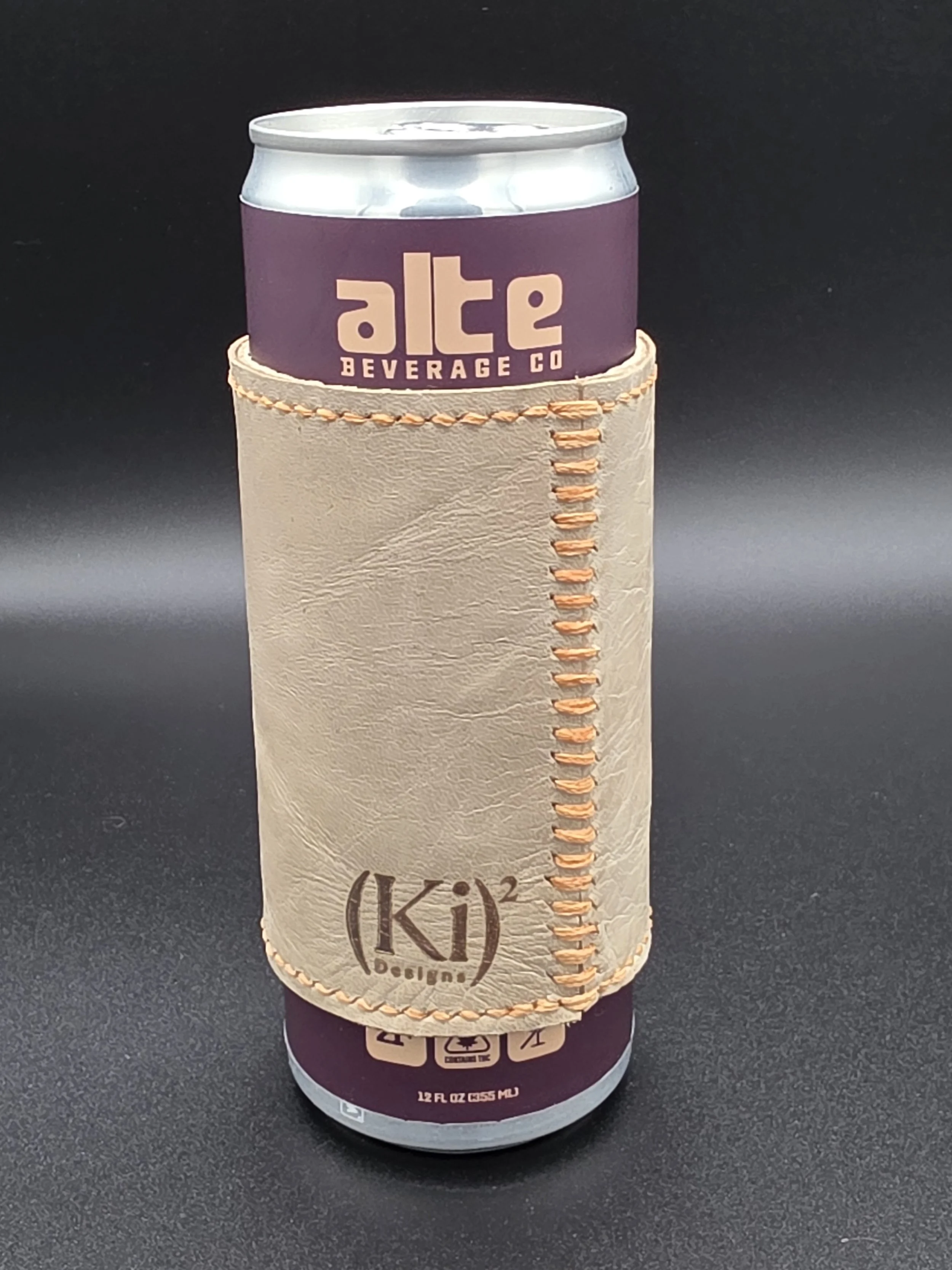 Scrappy Slim Can Drinkin' Buddy: Cream with Orange Thread