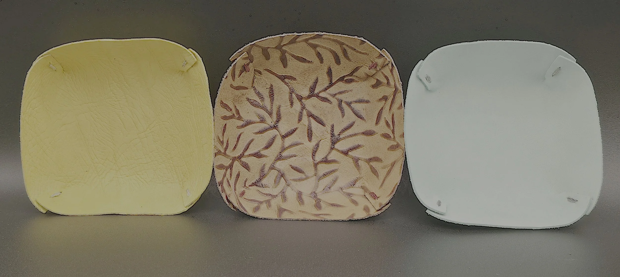 Mini Scrap Leather Catch-All Tray