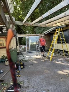 Removal/weeding of the Roof 15.8.26