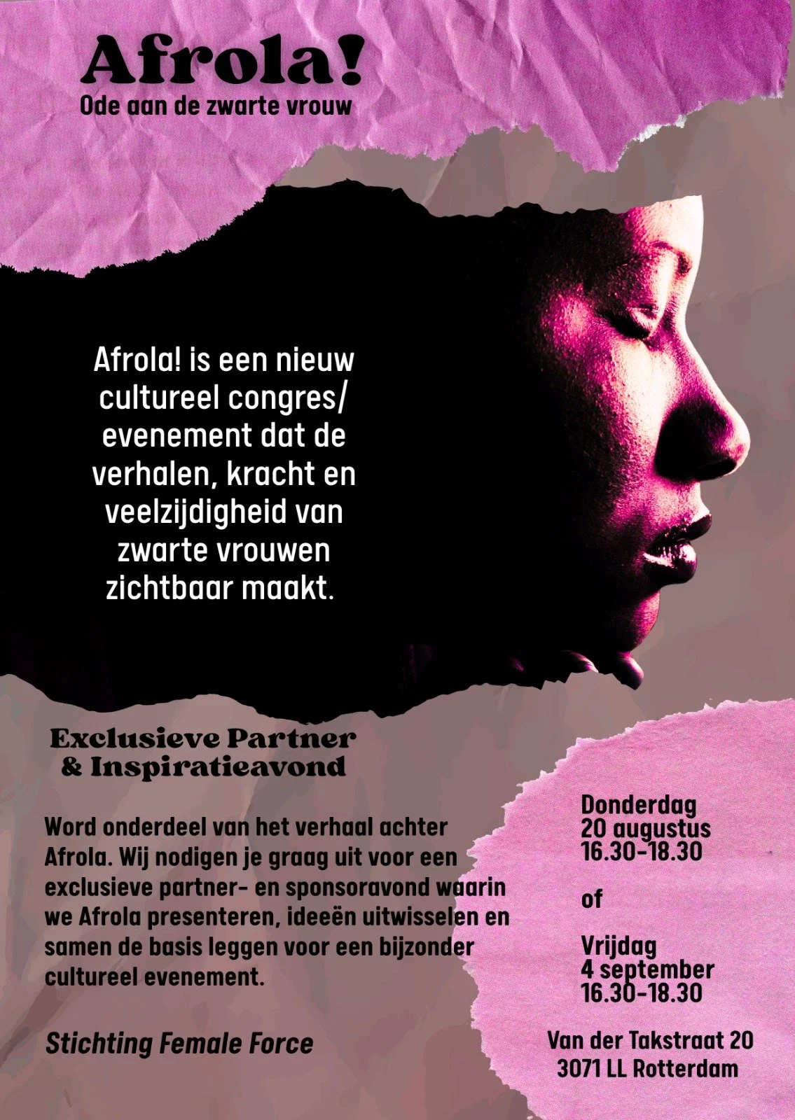 Afrola! Exclusieve Partner &amp; Inspiratieavond 