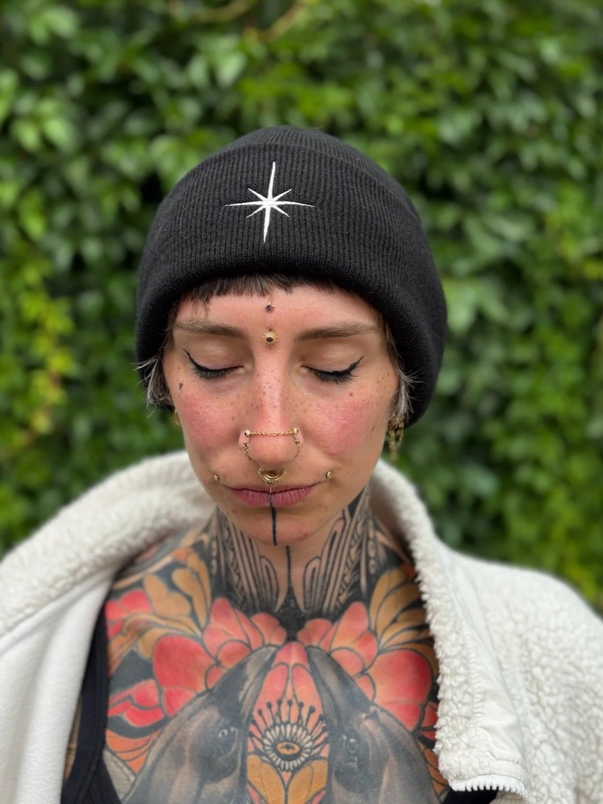 ‘Single Pointed Mind’ - 100% Organic Cotton Beanie Hat