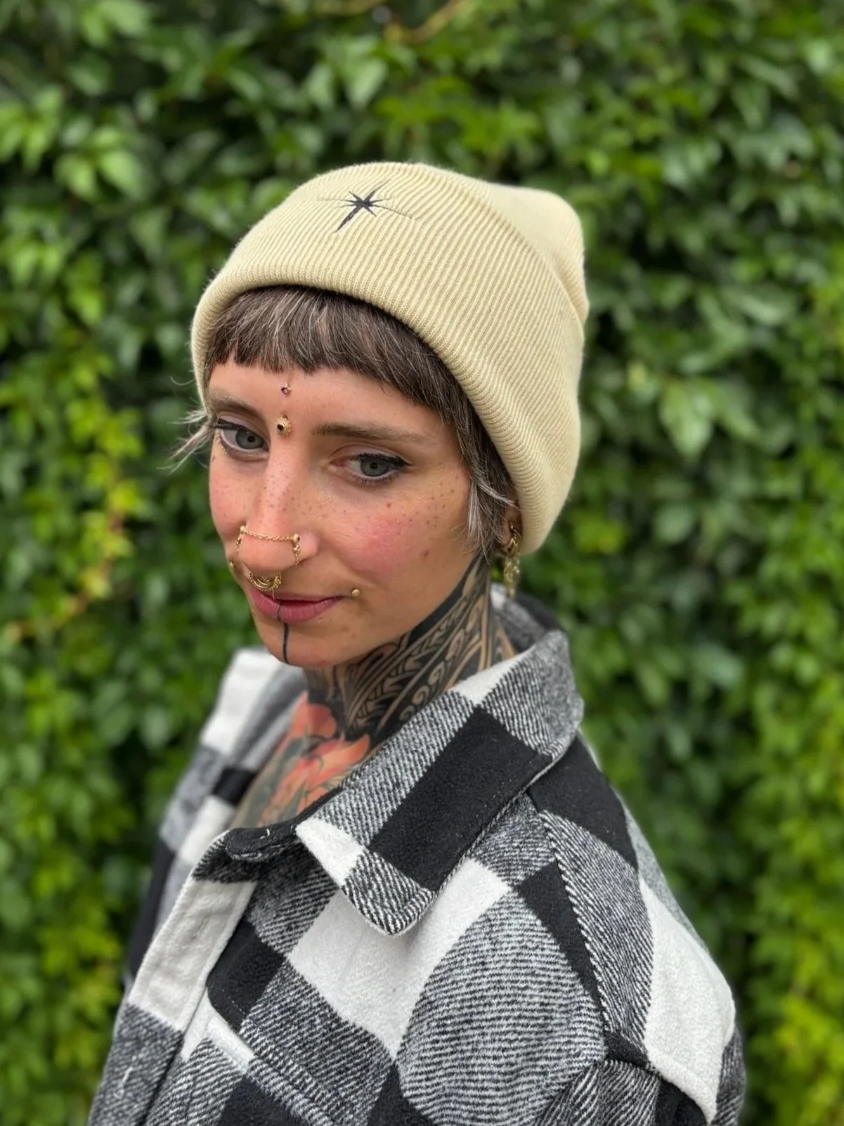 ‘Single Pointed Mind’ - 100% Organic Cotton Beanie Hat