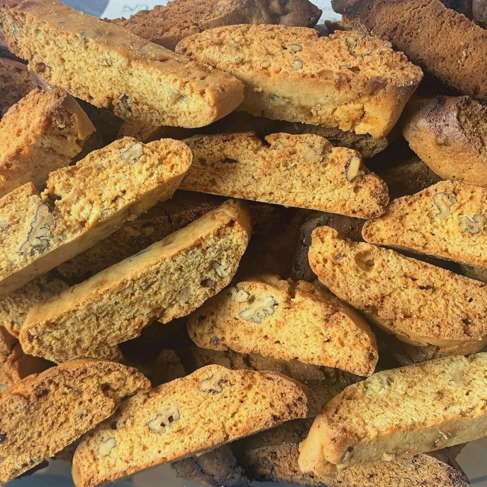 Salted Caramel and Pecan Biscotti (100g) - Authentic Italian Cantuccini Toscani