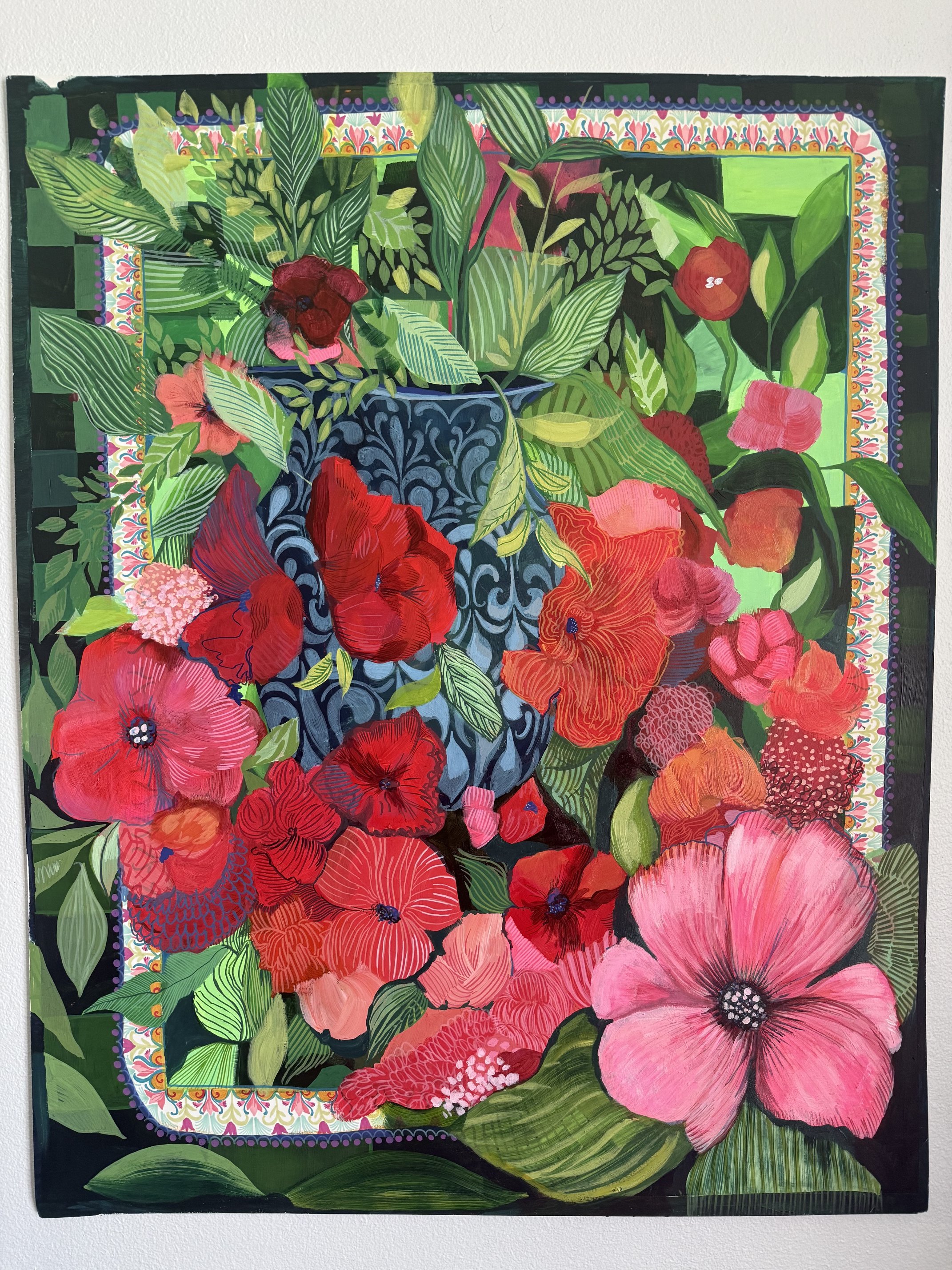 Original Available- 32 x 40" Mixed Media