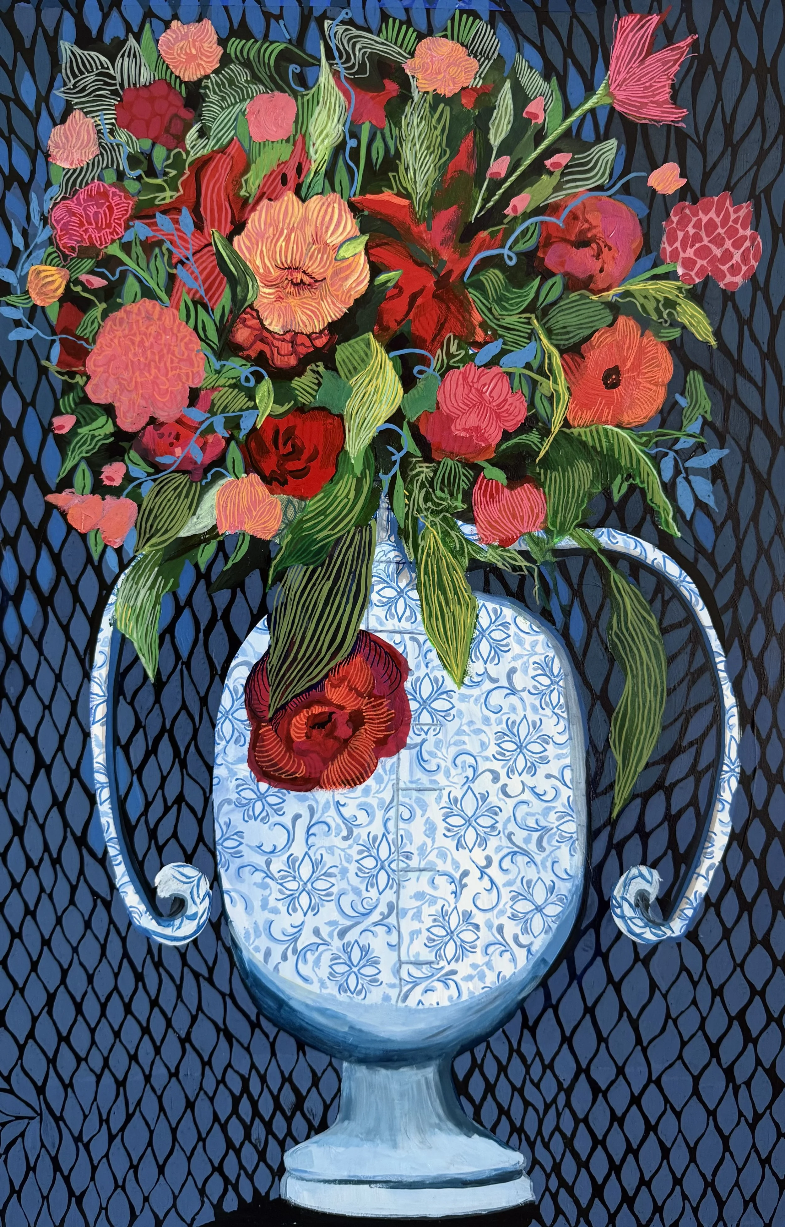 Petals in Porcelain Giclee Print