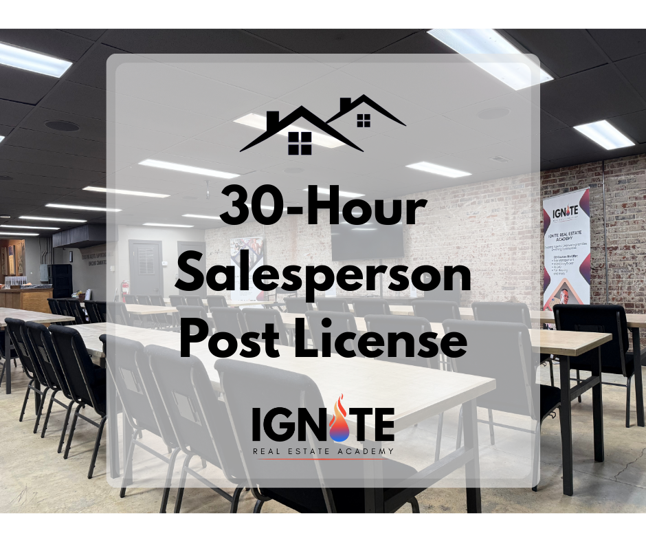 30-Hour Salesperson Post License