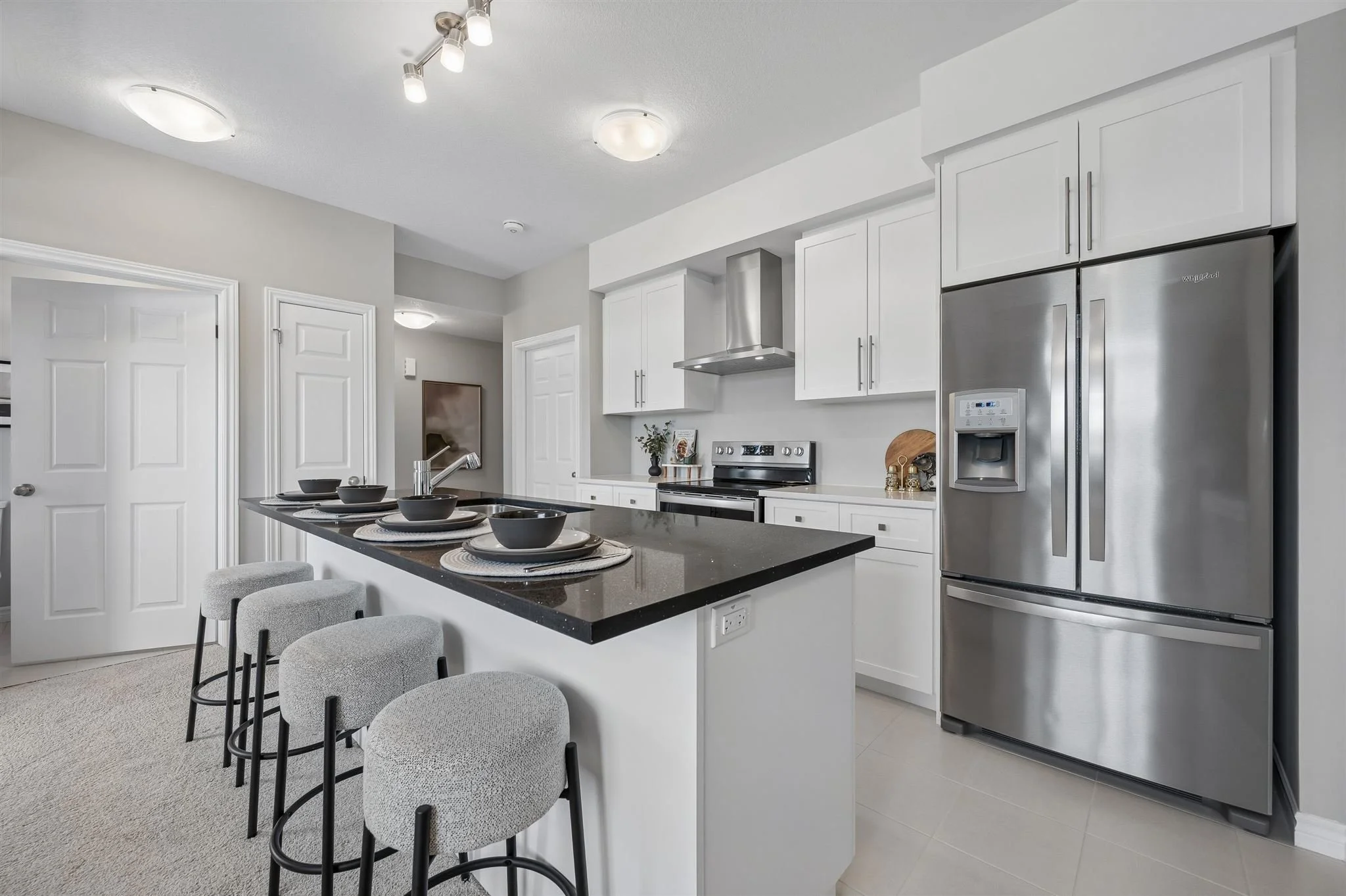 8 Oat Lane — Kitchen with stainless steel appliances