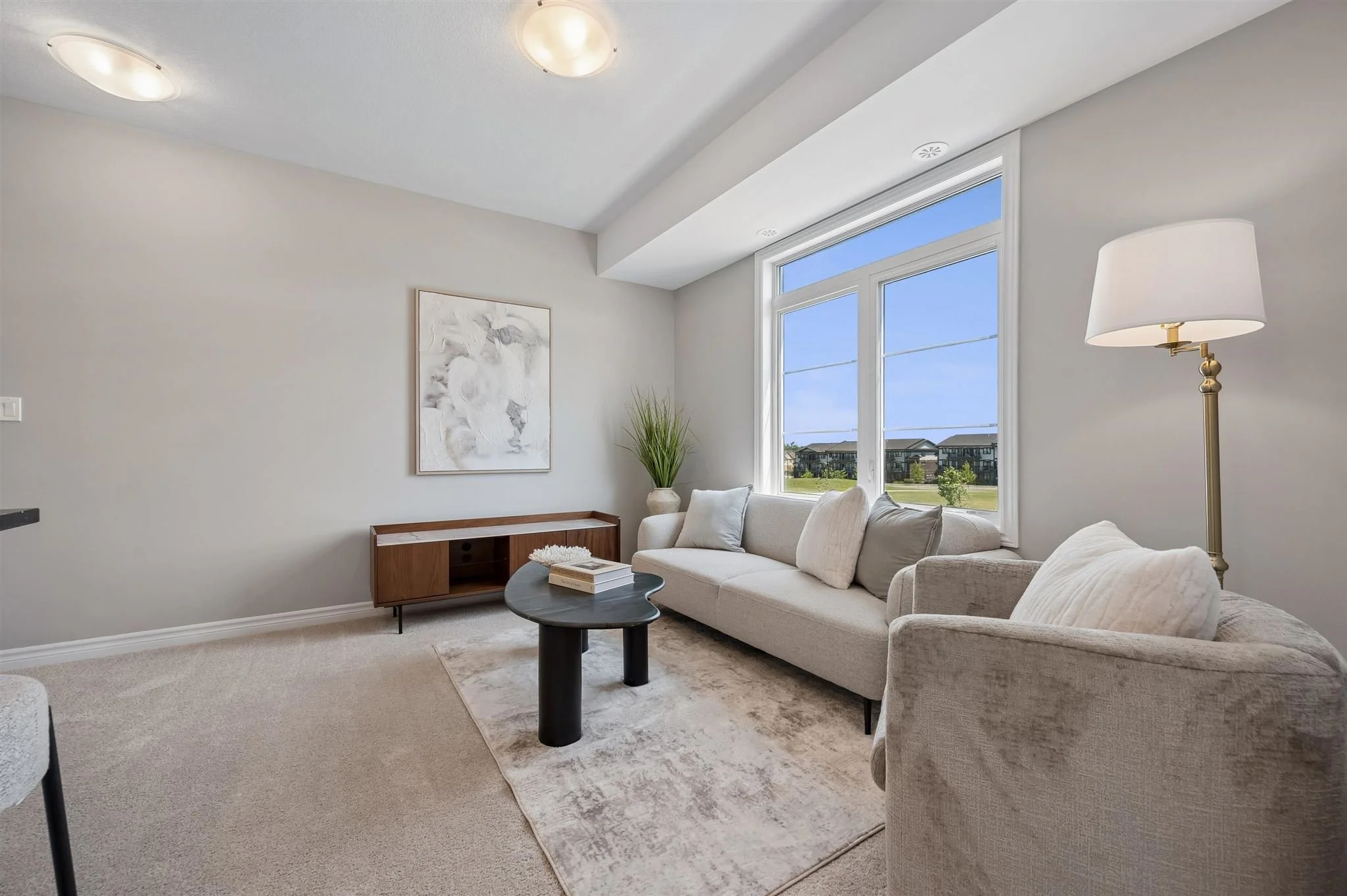 8 Oat Lane — Bright living room