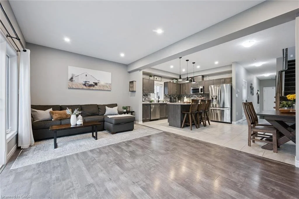 65 Miranda Path, Elmira — Open-concept main floor