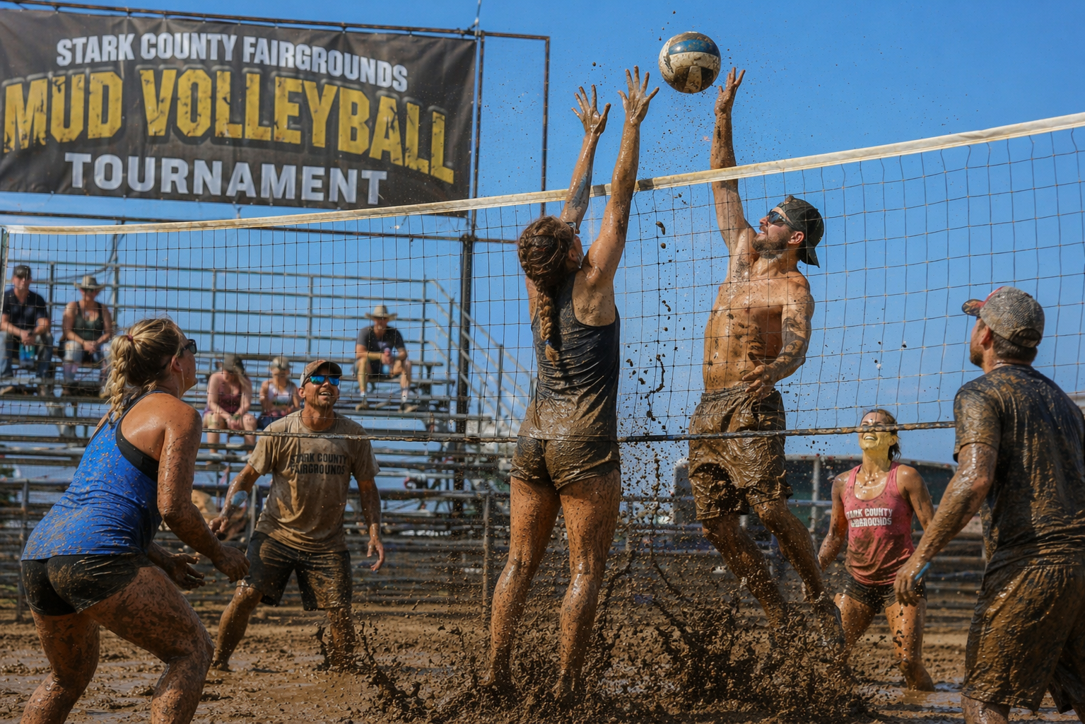 Mud Volleyball Tournament