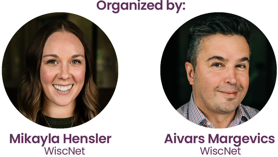 Mikayla Hensler and Aivars Margevics headshots