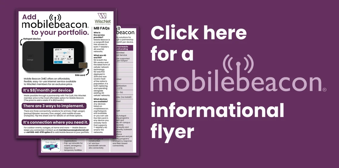 Click here for a Mobile Beacon Informational Flyer