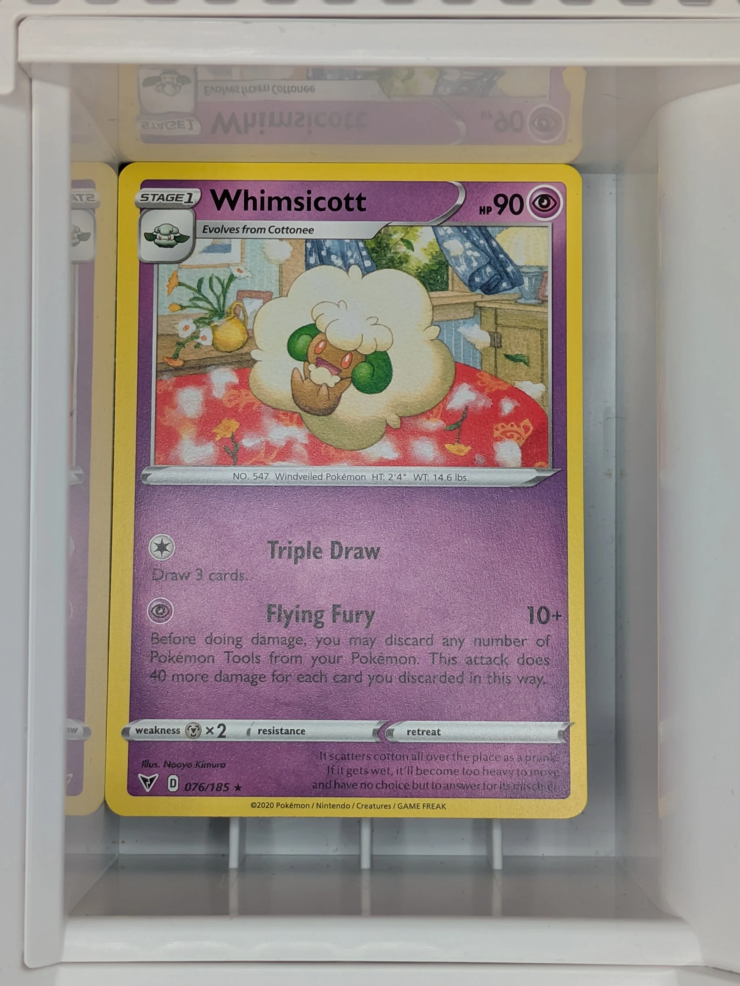 Whimsicott 76/185 Light Played