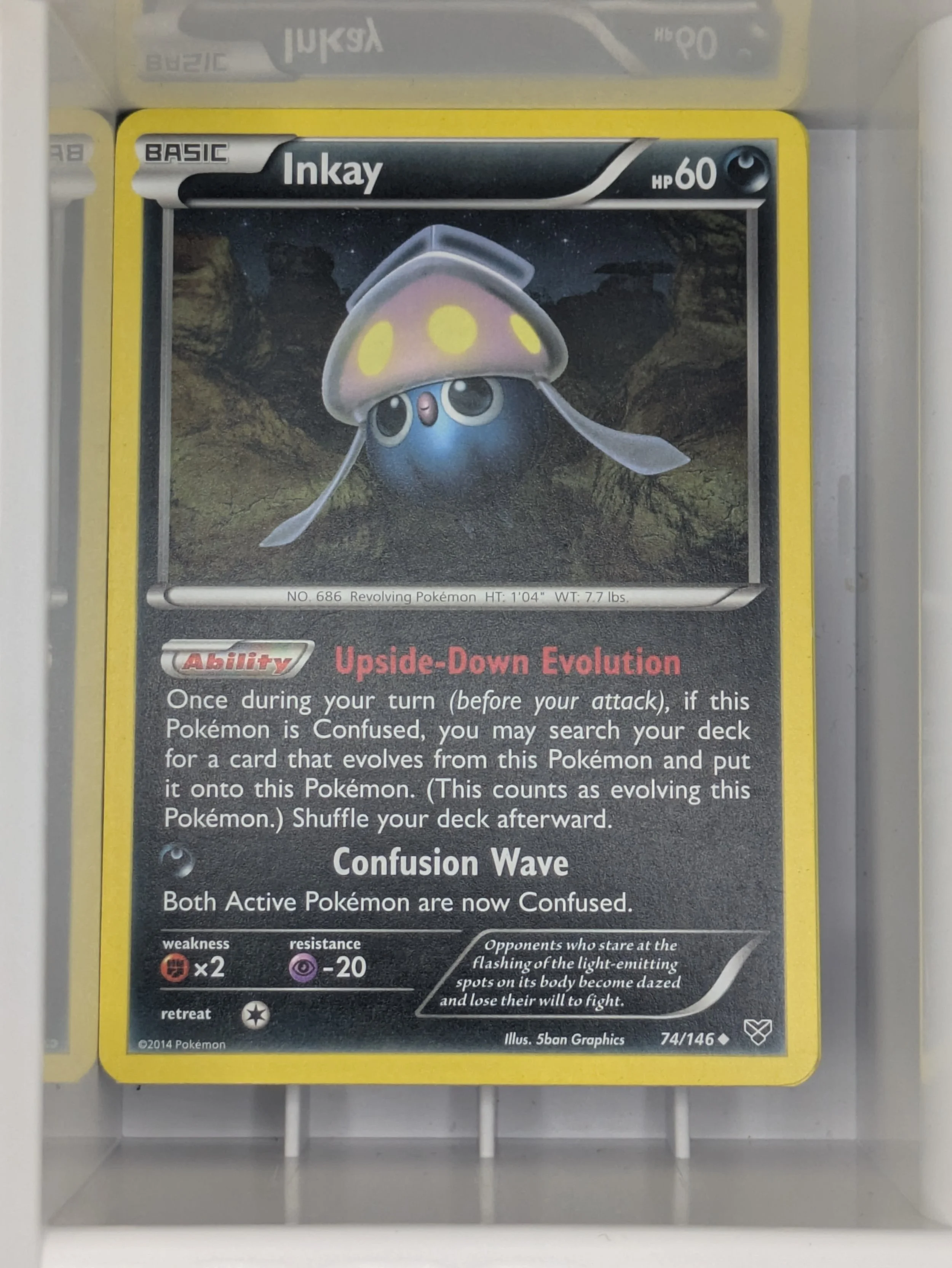 XY - Inkay 74/146 Light Played